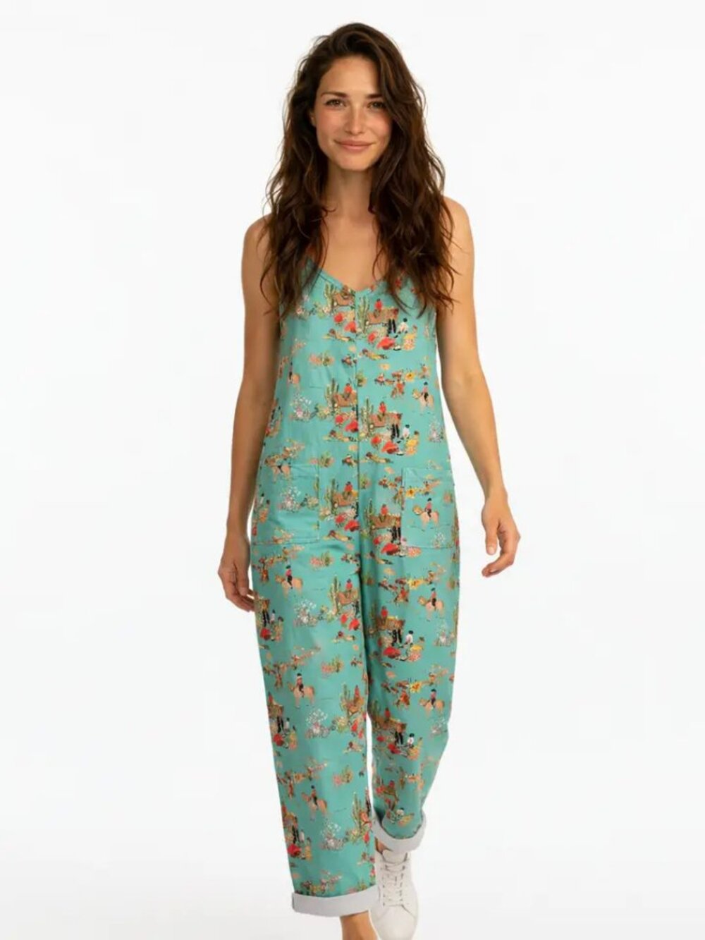 Turquoise Haven Wagon Jumper NEW